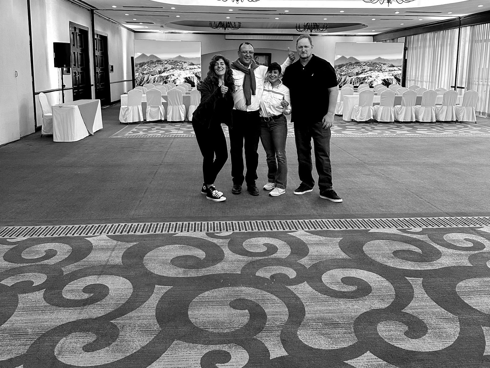 Equipo de Cultura de Marcas en un salón de workshop